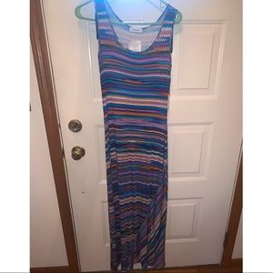 Calvin Klein Multi-Color Maxi Dress